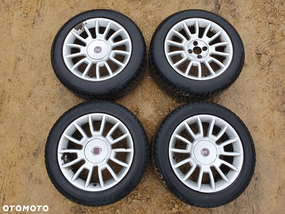 FIAT R16 KOŁA ZIMOWE FELGI ALUMINIOWE 16" 7J ET31 4x98 735415999 ALUFELGI BRAVO II - 1