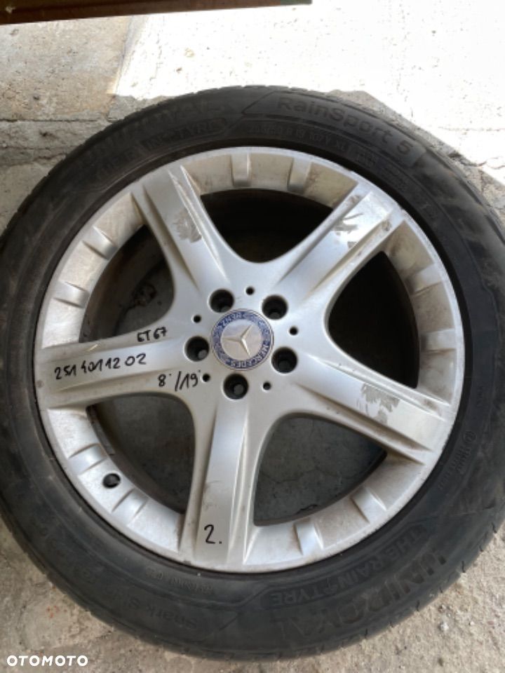 19 felga MERCEDES R 251 ML GL oryginał 1644011202  et60 - 14