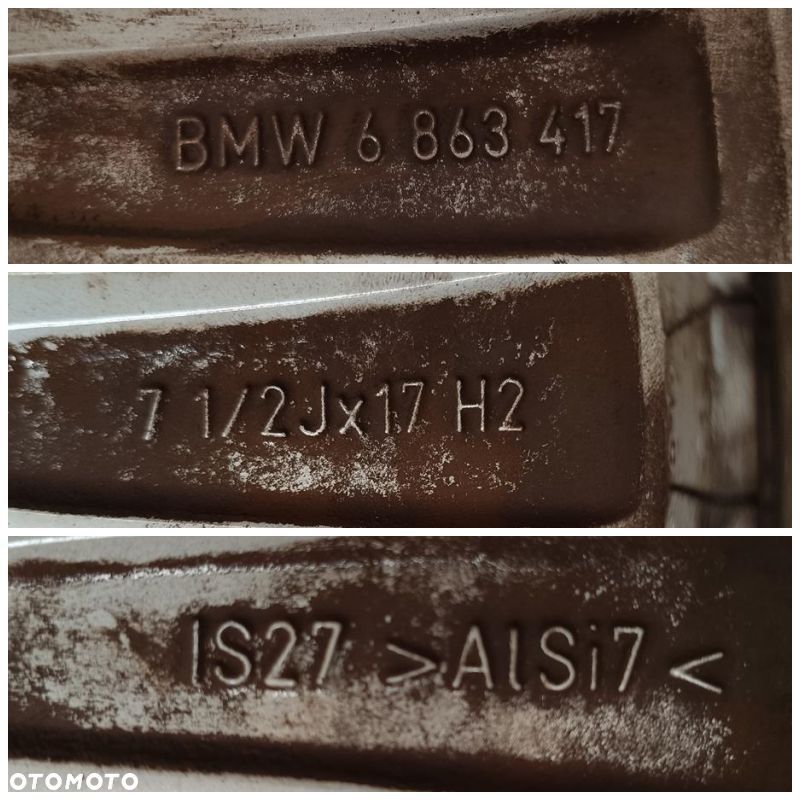 Alufelgi 5x112 17 BMW 5 G30 G31 + TPMS 6863417 4szt (F9537) - 7
