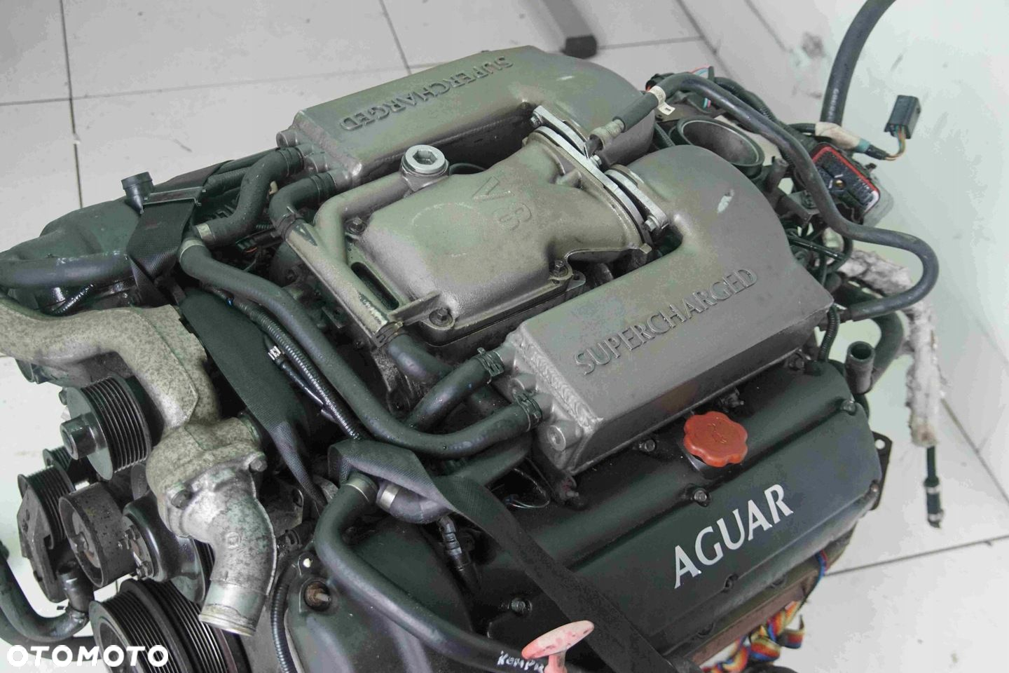 SILNIK AJ27S JAGUAR XKR X100 KOMPRESOR SUPERCHARGER 4.0 V8 276 kW 2002r - 7