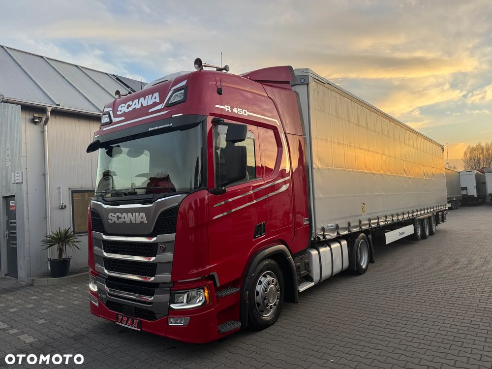 Krone FIRANKA MEGA , XL, OŚ I DACH PODNOSZONE, 2022 ROK KRAJOWA + SCANIA R450 2022 - 31