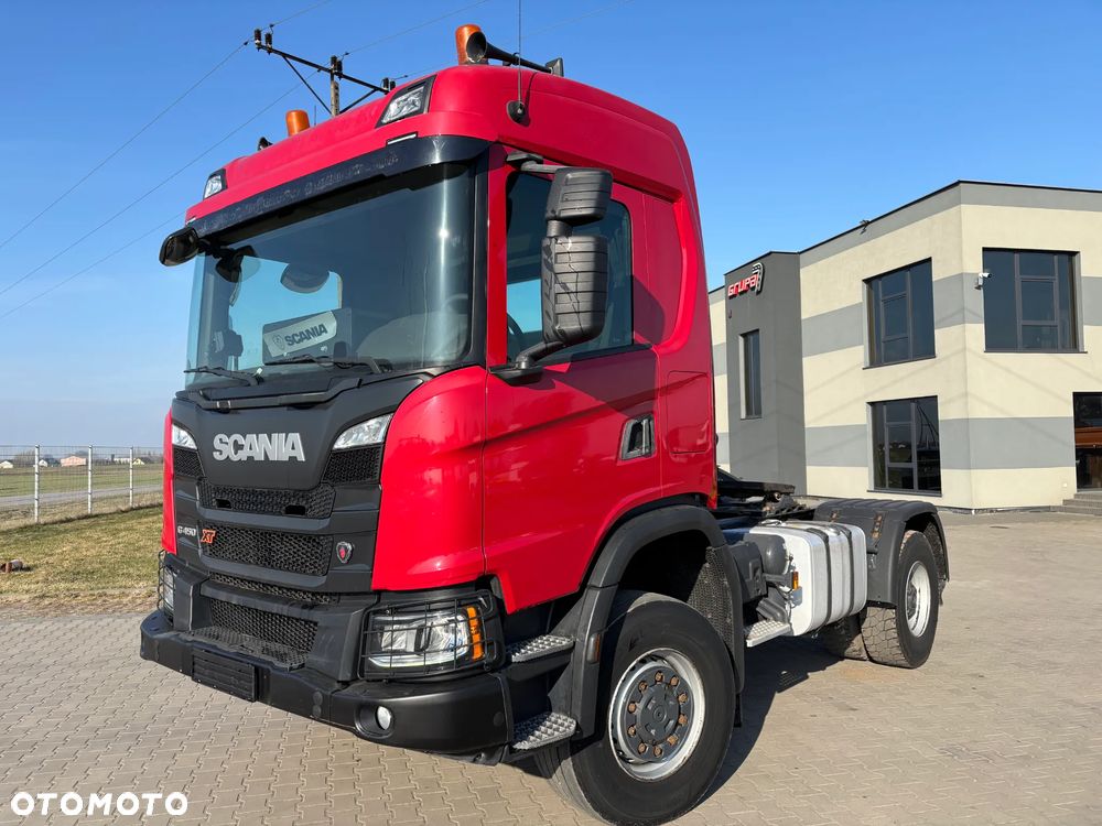 Scania G450 XT 4x4 stały napęd , skrzynia redukcyjna , biegi terenowe , hydraulika do wywrotu, z Niemiec ,opticrusie ze sprzęgłem - 1
