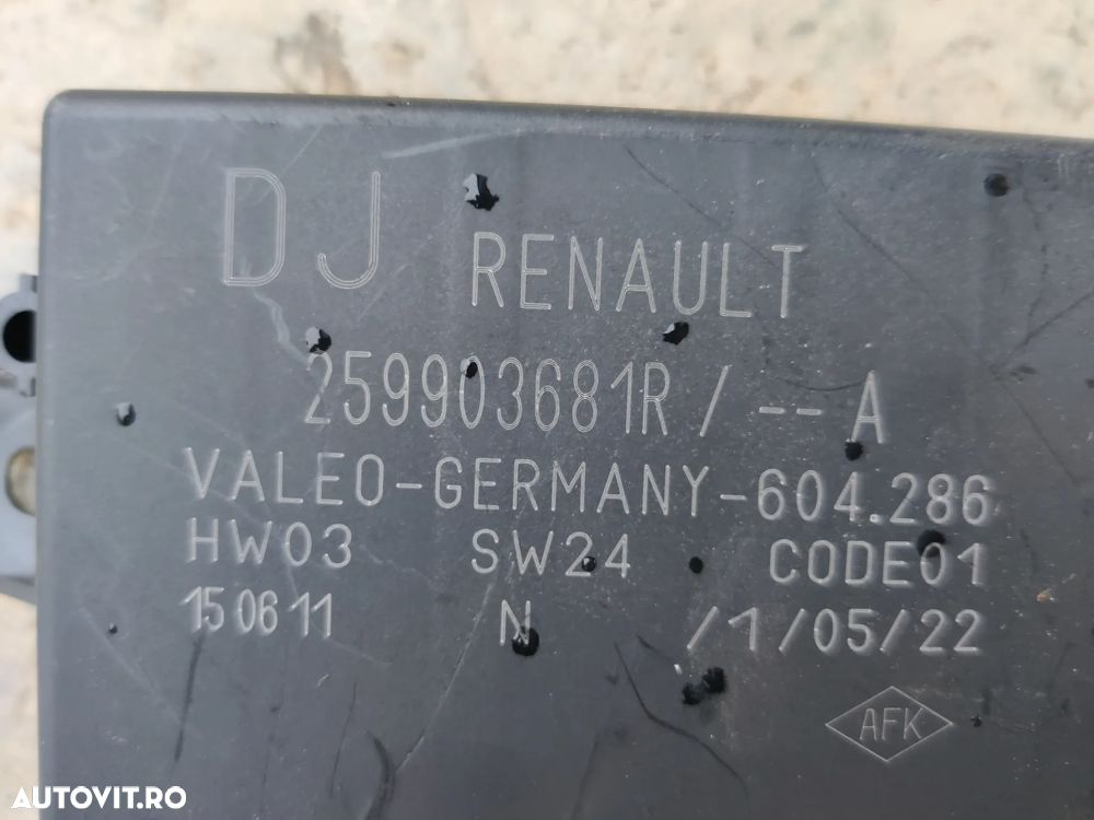 Modul Calculator senzori parcare Renault Megane 3 259903681R - 3