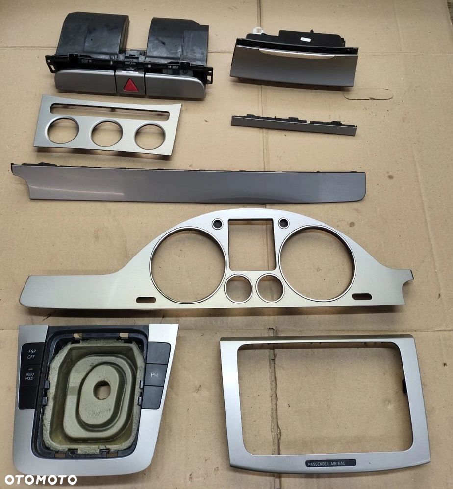 . Passat B6 dekor komplet ramka osłona Volkswagen.