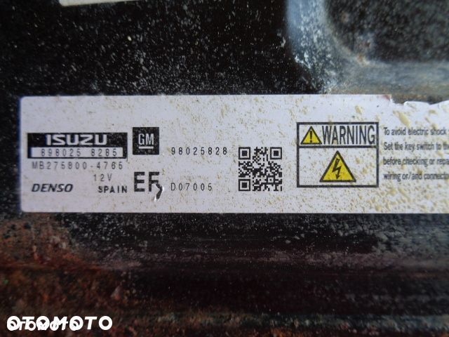 OPEL MERIVA KOMPUTER SILNIKA 8980258285 - 2