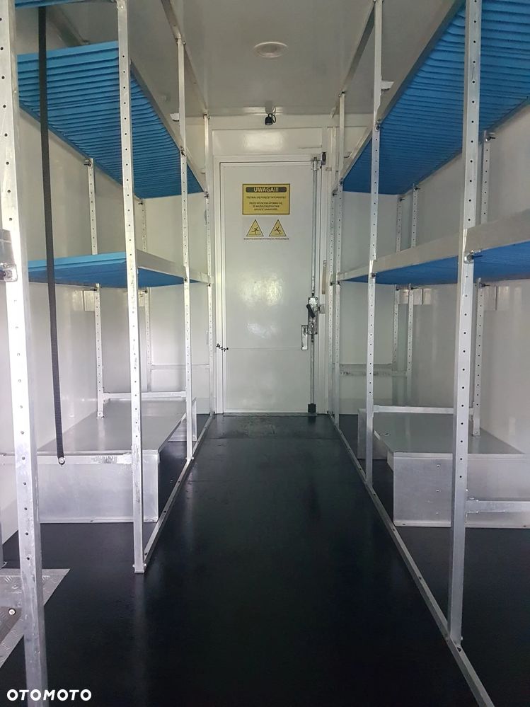 Iveco DAILY KONTENER NISKOPODŁOGOWY 4,43x2,23x2,42 SKLEP FOODTRUCK BAR KLIMA KONIOWÓZ KAMPER - 37