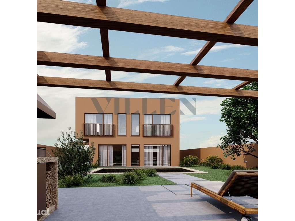 Moradia V3 Independente com Piscina | Design Contemporâneo e Exclus... - Grande imagem: 3/54