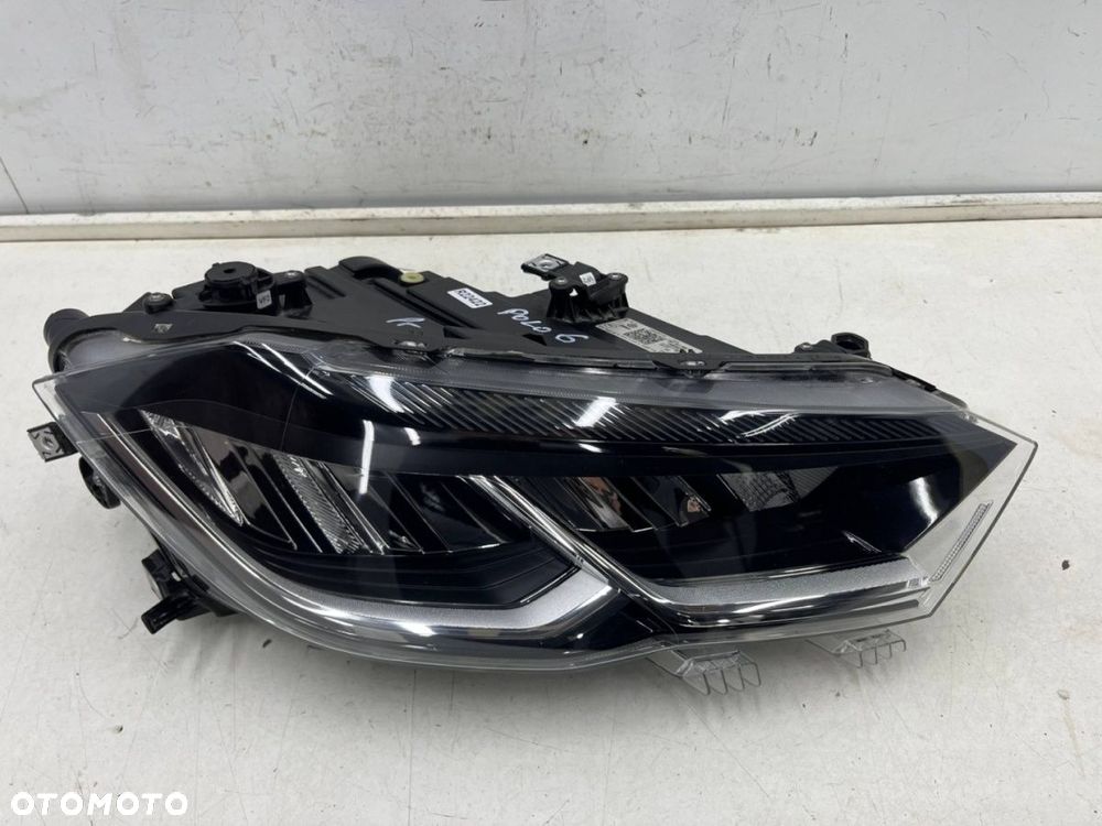 Lampa reflektor VW Polo 6 VI 2g lift 21r.- prawa przednia FULL LED prawy przód Europa 2g1941006c - 8