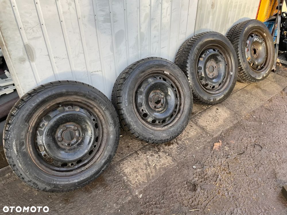 KOŁA OPONY ZIMOWE Z FELGAMI SEAT IBIZA IV VW POLO 9N 15' 5X112 185/60 - 2