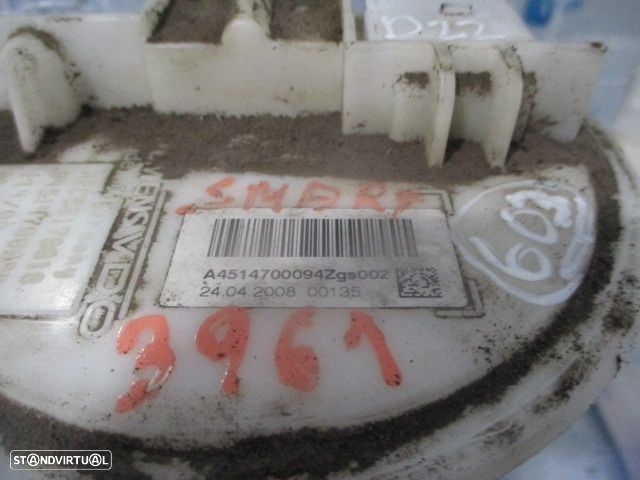 Bomba Combustivel A4514700094  A2C53179818 SMART  FORTWO 2 451 2008 1.0I 60CV 3P BRANCO GASOLINA - 4