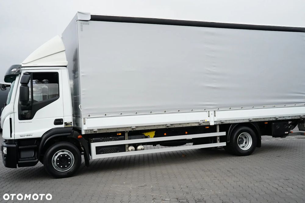 Iveco EUROCARGO / 160 - 280 / E 6 / ACC / BURTOFIRANKA + WINDA / ŁAD. 8 950 KG / 18 PALET - 15