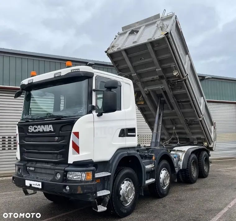 Scania G 450 8x4 | Meiller Bordmatik Wywrotka trójstronna  | Retarder | 298.000 km!!!! | Euro 6 |1 właściciel - 1