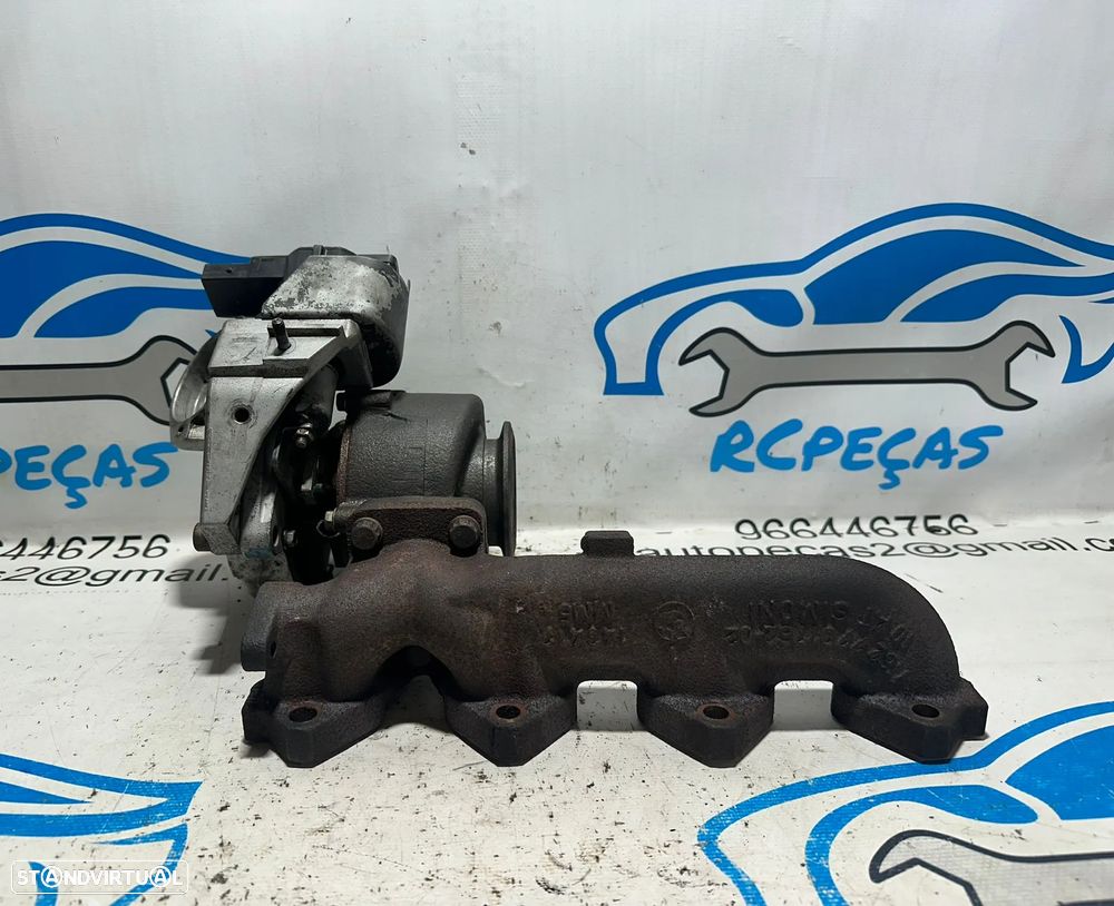 .Turbo Original BMW SERIE 1 120D 3 320D 163cv M47D20 204D4 7795498 TF035HL6B-13TB/VG - 4