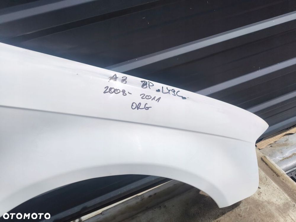 BŁOTNIK PRAWY PRZÓD AUDI A3 8P LIFT LY9C 2008-2012 ORYGINAŁ ! *2* - 3