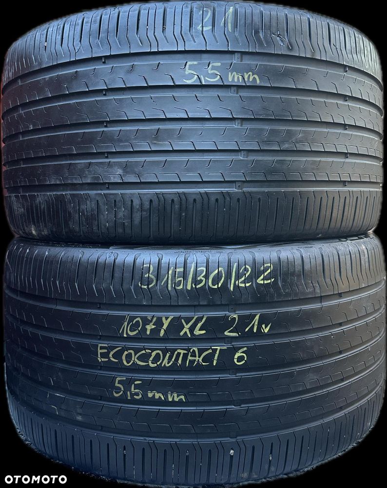 2 x 315/30R22 Continental Eco Contact 6 - 1