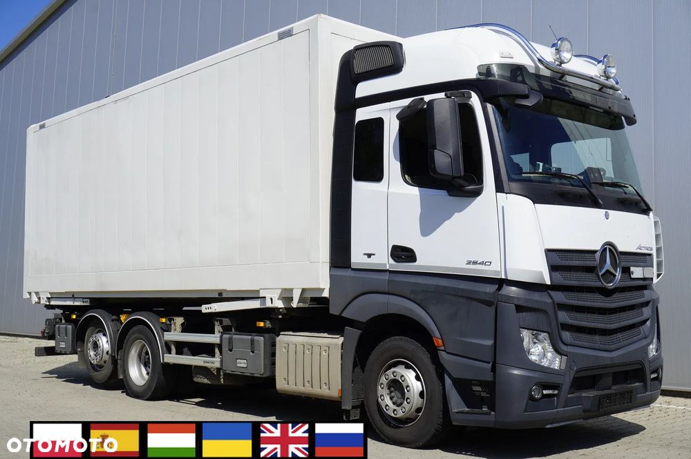 Mercedes-Benz Actros 2540 6×2 / 90 tys. km! / Kabina 5 siedzeń! / Kontener 18 EPAL - 1