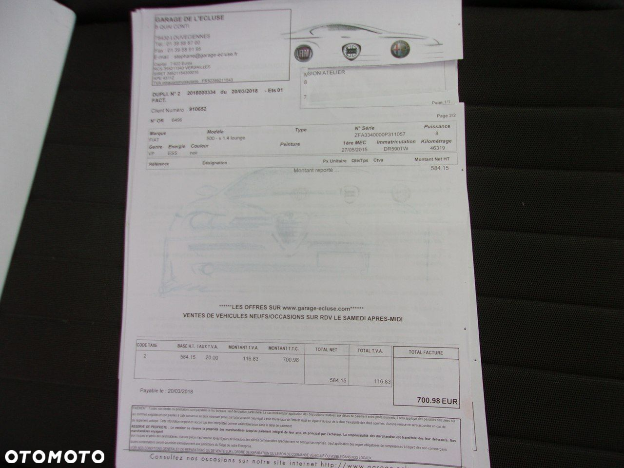 Fiat 500X 1.4 MultiAir Lounge - 34