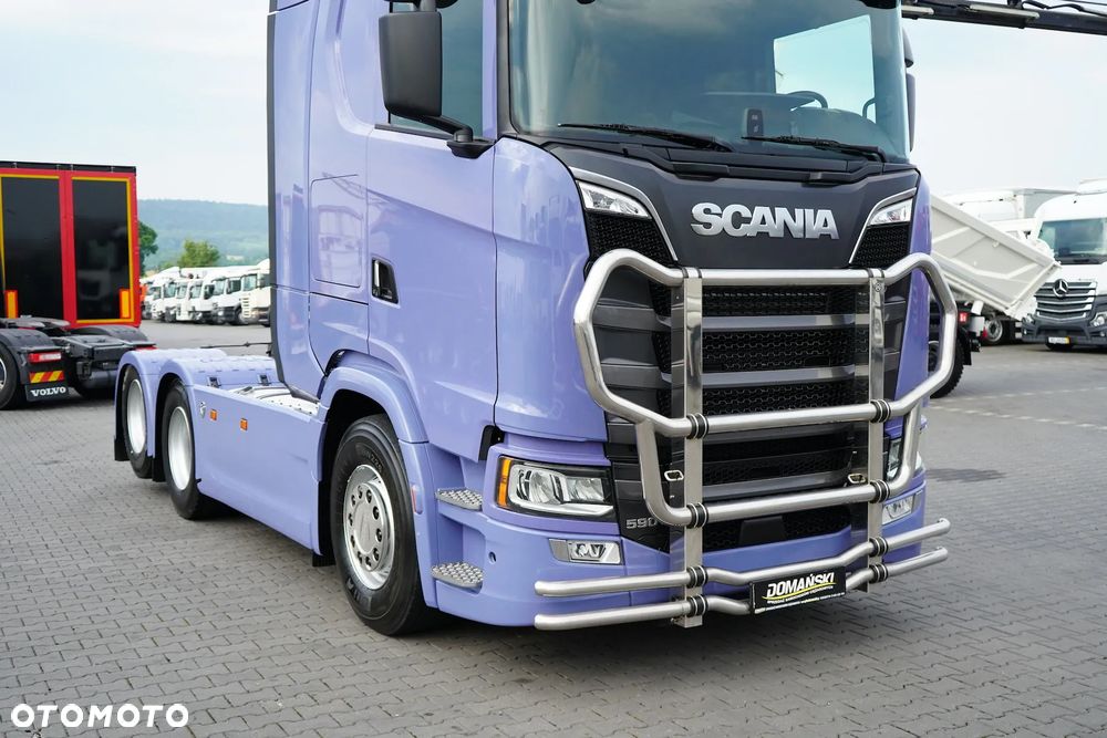 Scania / S 590 / V 8 / E 6 / ACC / BOOGIE / 3 OSIE / RETARDER / DMC 80 000 KG / JAK NOWA - 21