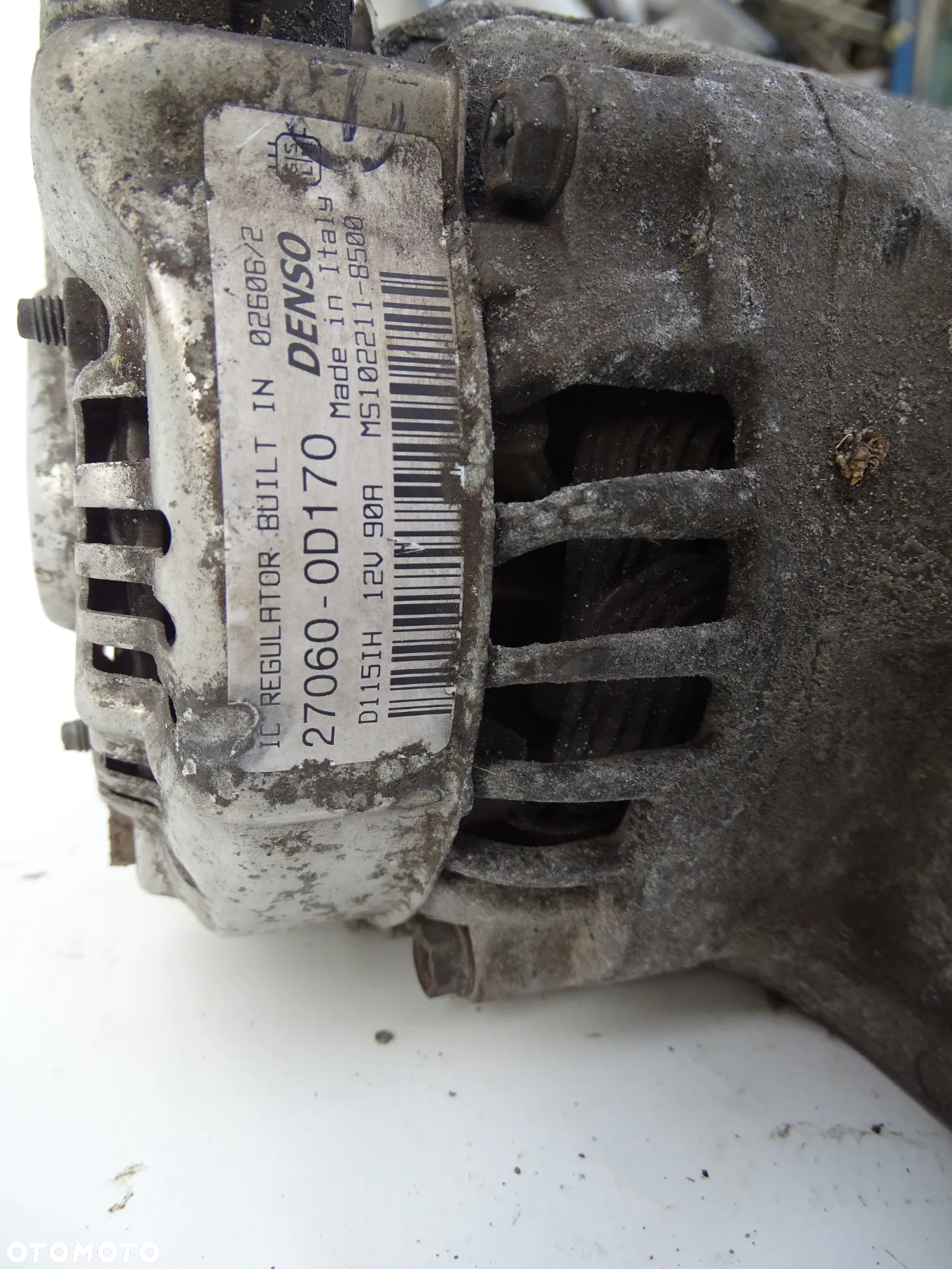ALTERNATOR 27060-0D170 TOYOTA COROLLA VERSO II E12 1.8 VVTI F-VAT - 5