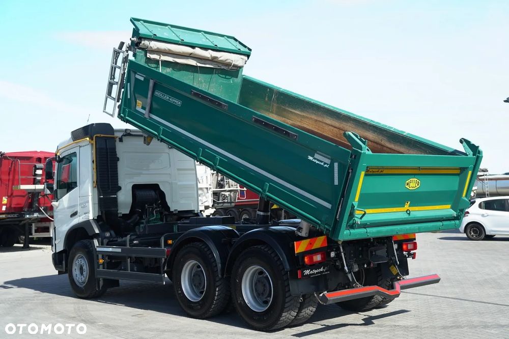 Volvo FMX 420 / 6X4 / WYWROTKA 3 STRONNA / MEILLER / 8 TYS KM / I-SHIFT / EURO 6 / - 4
