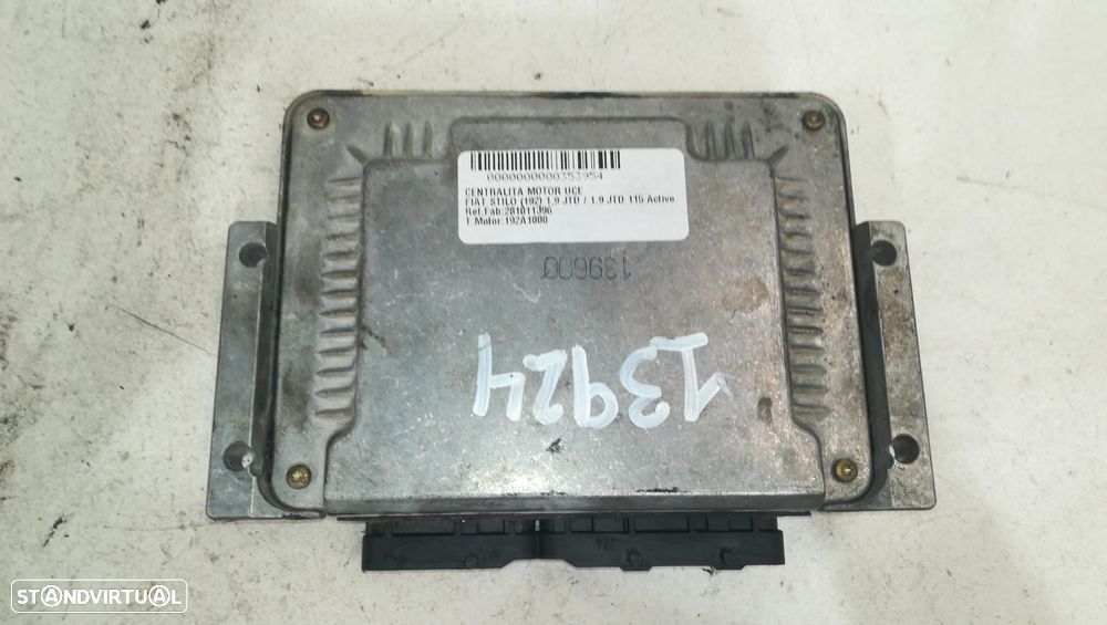 CENTRALINA DO MOTOR UCE FIAT STILO 192 - 1
