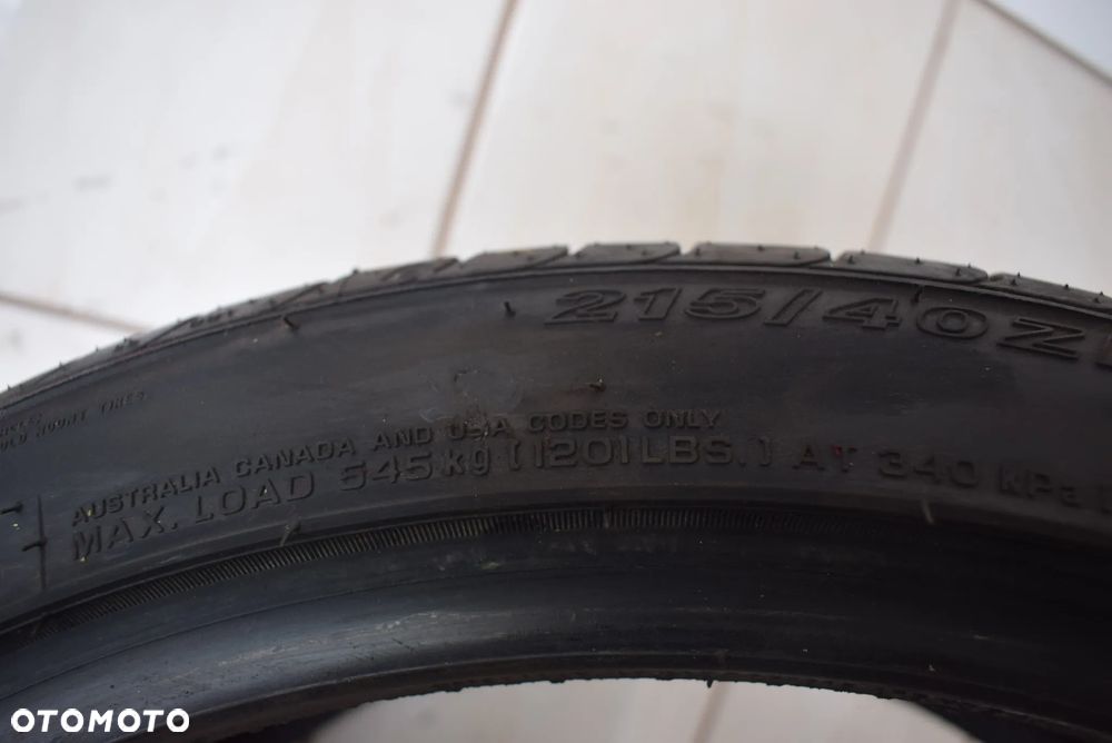 ZR17 215/40 87W Nexen Nfera SU1 Wysyłka gratis! - 7
