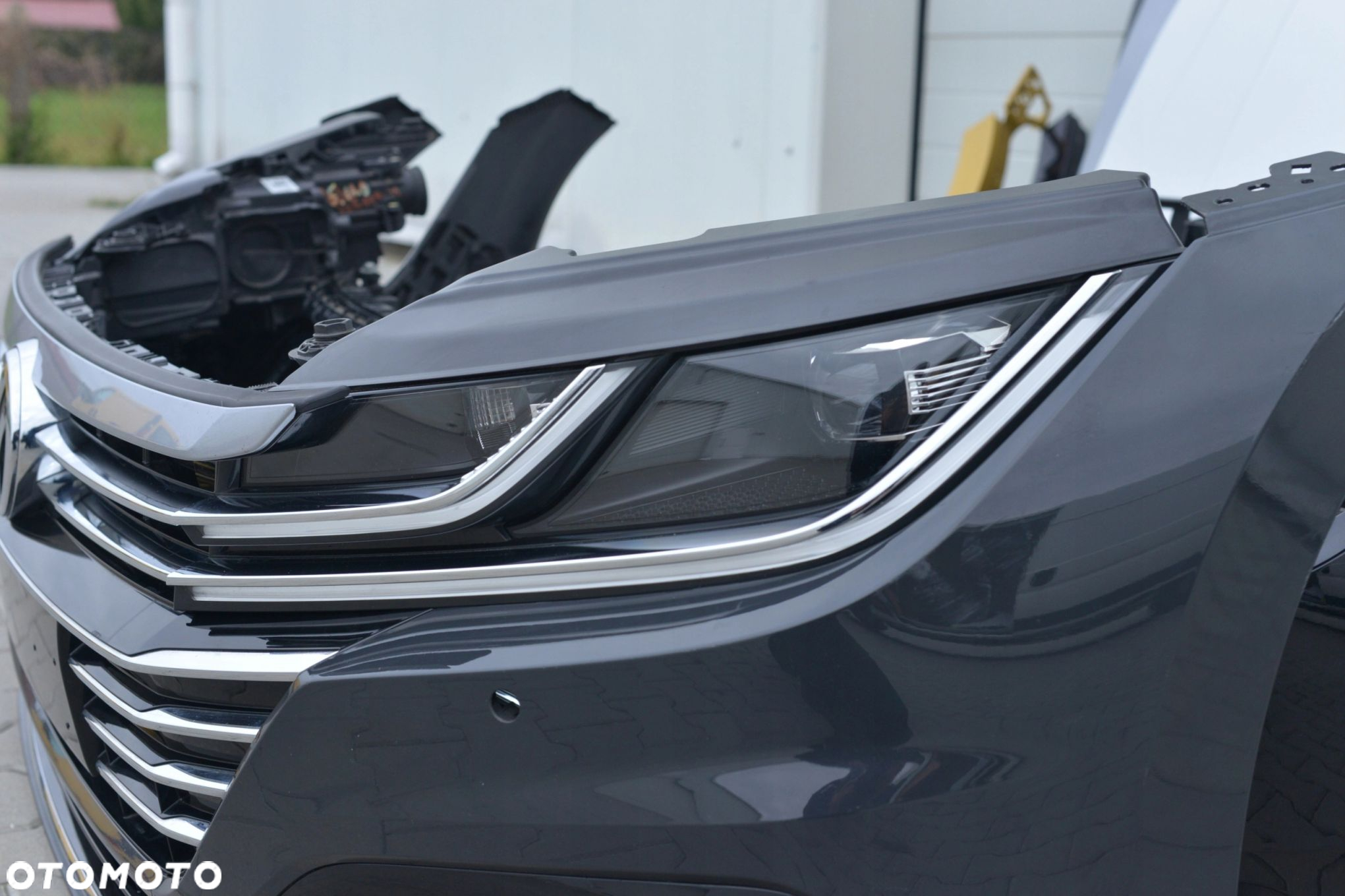 MASKA ZDERZAK GRILL BŁOTNIK PAS BELKA LAMPA XENON LED VW ARTEON - 11