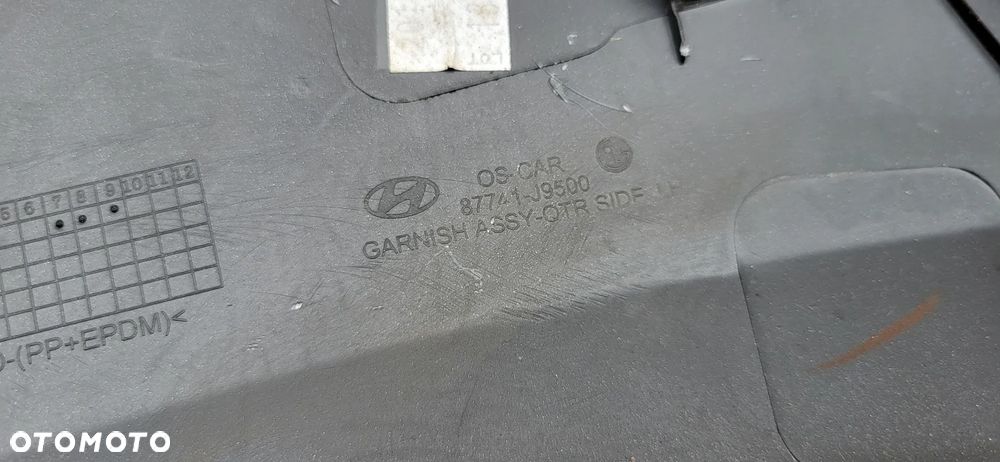 LISTWA BLOTNIKA LEWY TYL HYUNDAI KONA 87741-J9500 - 7