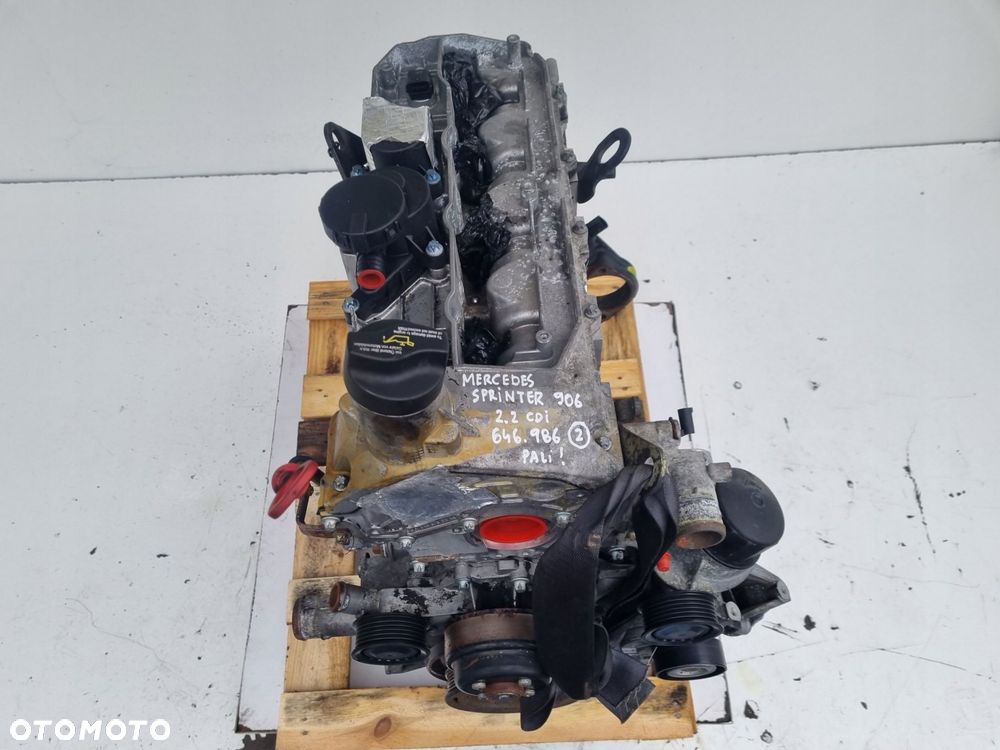 SILNIK Mercedes Sprinter 906 W906 2.2 CDI BITURBO 646986 646.986 - 12