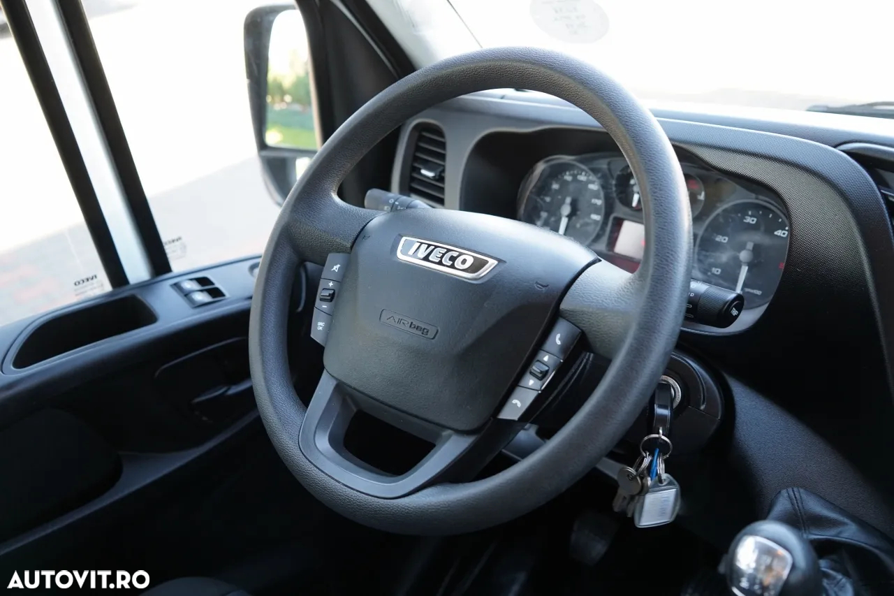 Iveco DAILY 35-140 / CAMION CU OPȚIUNI / BASCULATOR / DUBLU / TRUSA DE SCULE / IMPORTAT / CONTRACT POST-SERVICE - 29