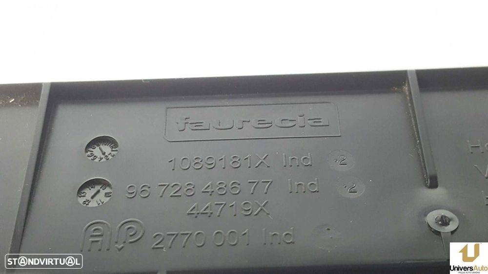 AREJADOR CENTRAL FRONTAL PEUGEOT 2008 (--.2013->) ACTIVE - 2