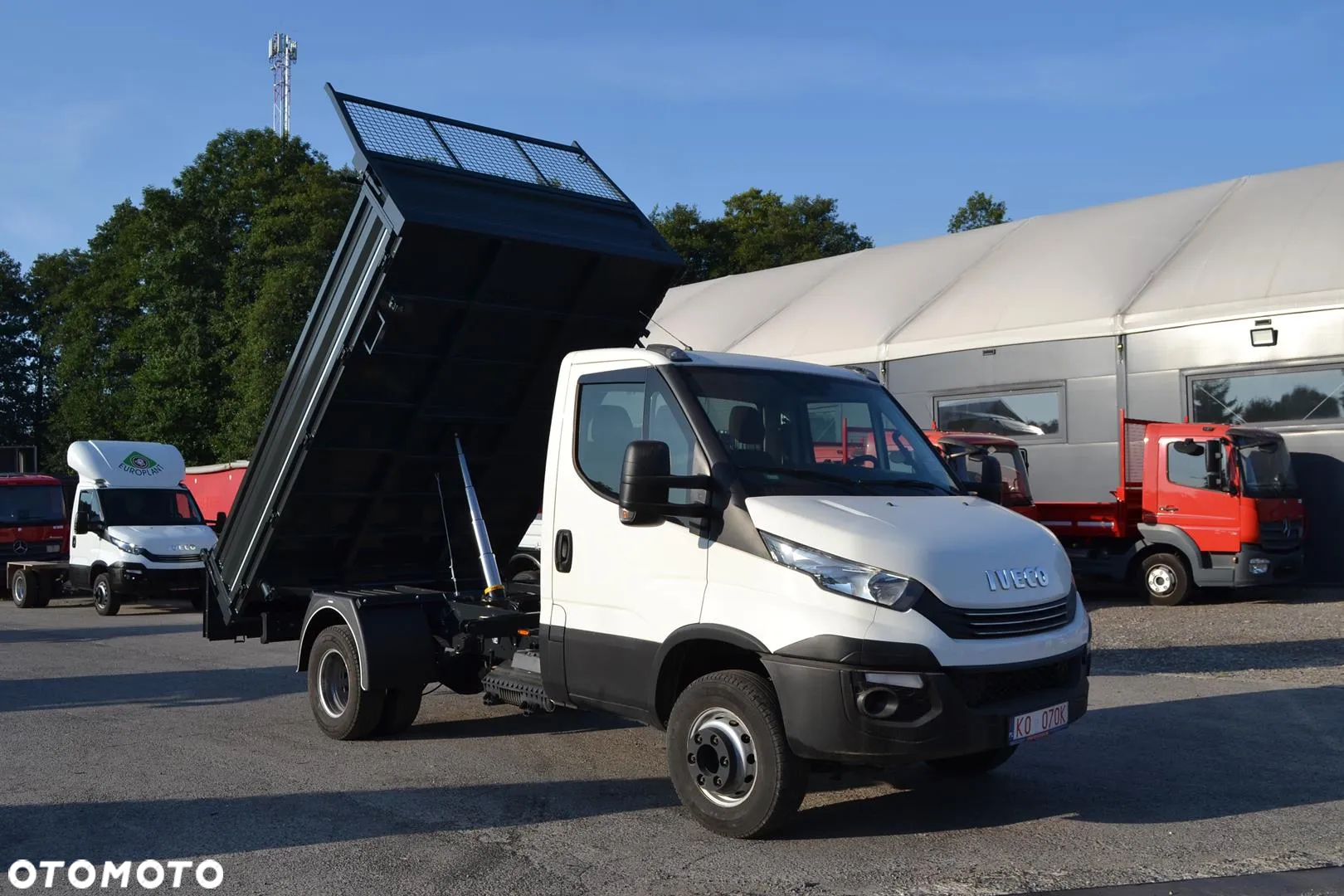 Iveco DAILY 72-180 70-210 72C Nowy 3-stronny WYWROT Kiper WYWROTKA BLOKADA MOSTU 65C 50C 35C - 5
