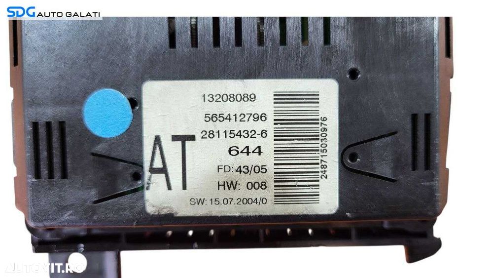 Display Opel Astra H 2004 - 2010 Cod 13208089 565412796 28115432-6 [L8059] - 5