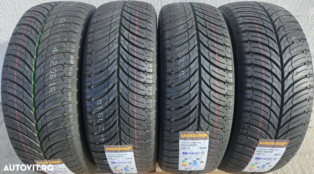 225/55 R19 , 99W, UNIGRIP Lateral Force 4S, Anvelope all season M+S - 2