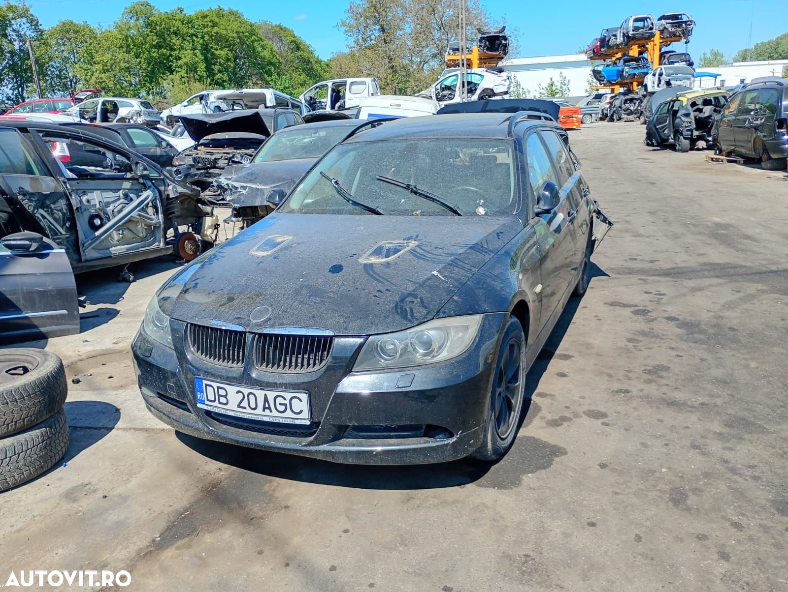 Centura spate  dreapta 0606019700 BMW Seria 3 E91 [2004 - 2010] 2.0 d - 9