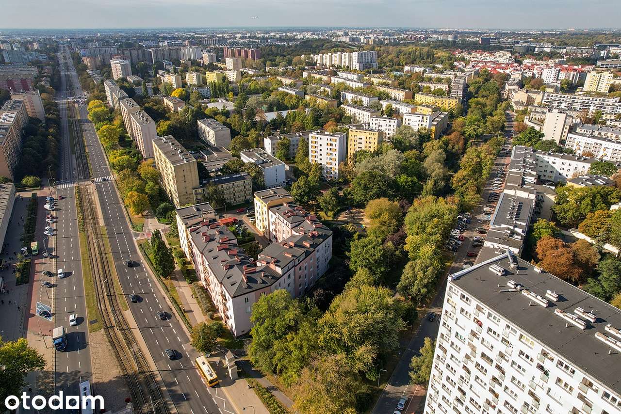 Kawalerka z oddzielną widną kuchnią | Cisza i zieleń | Ochota