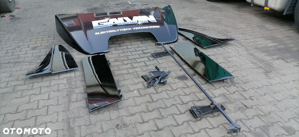 Spoilery zakabinowe komplet owiewki Actros MP4 2.3 - 4