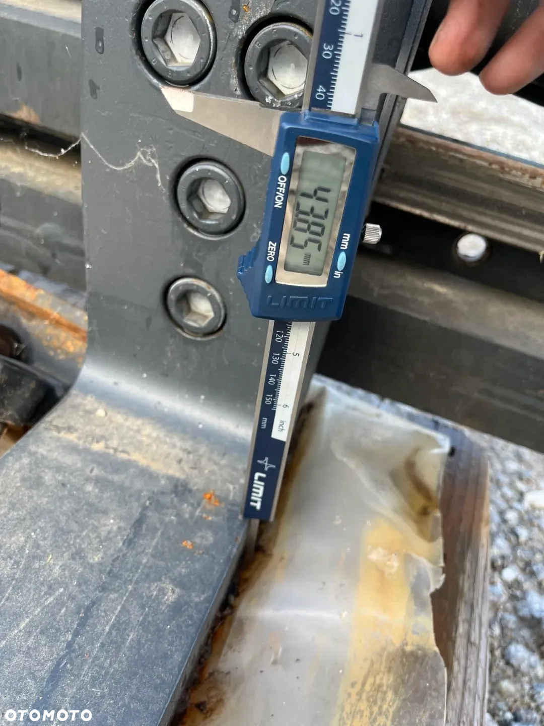 Pozycjoner wideł / Ścisk Kaup 1.5T411A ID OS1335SLO Przesuw - 10