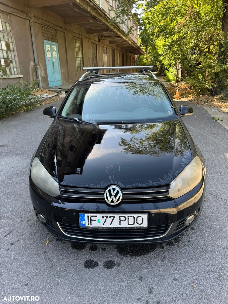 Bara fata completa VW Volkswagen Golf 6 break variant negru 2011 - 3