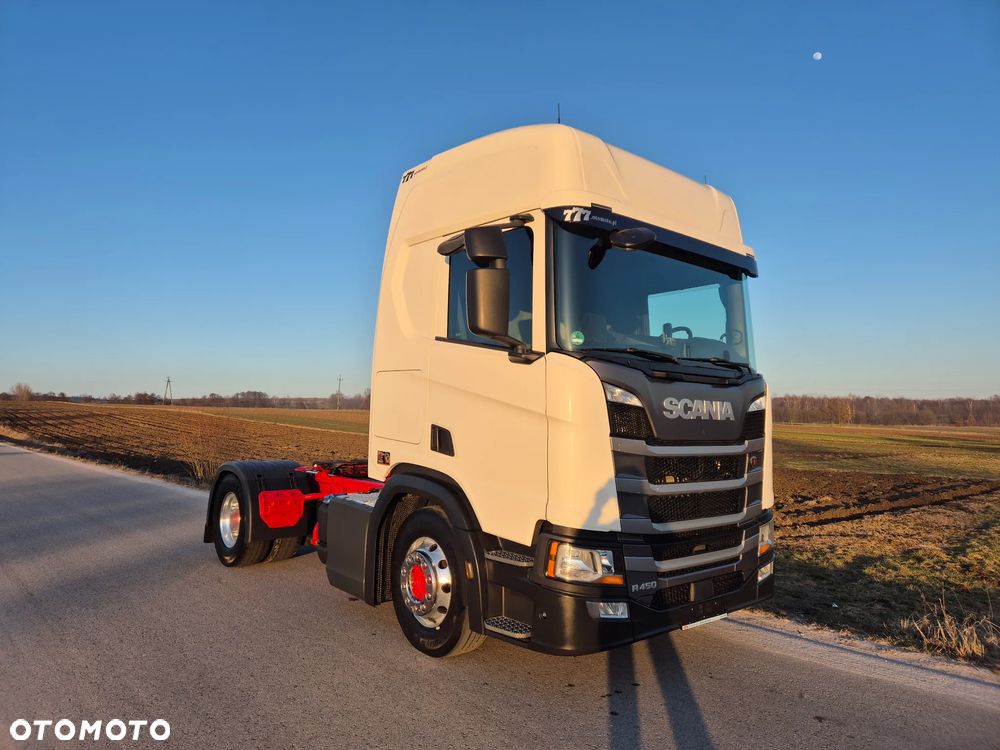 Scania R450 NAUKA JAZDY RETARDER  STANDARD 7300kg / DOBRA POD WYWROTKĘ / KLIMA POSTOJOWA z Niemiec HYDRAULIKA - 3