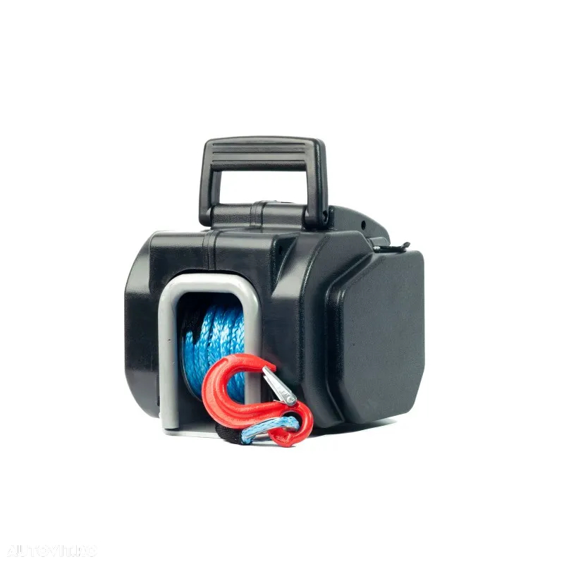Troliu portabil HUSAR WINCH sufa sintetica special 6000 lbs(trage 2722 kg) - 4
