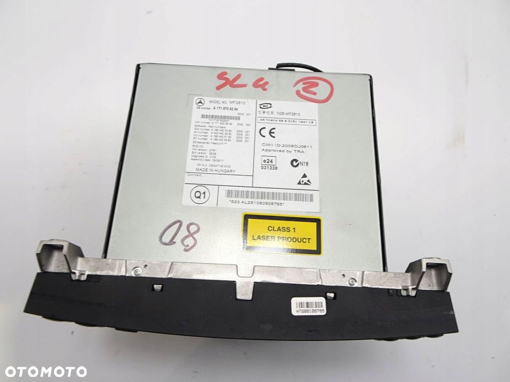 radio cd mercedes slk amg r171 a1718705294 - 8