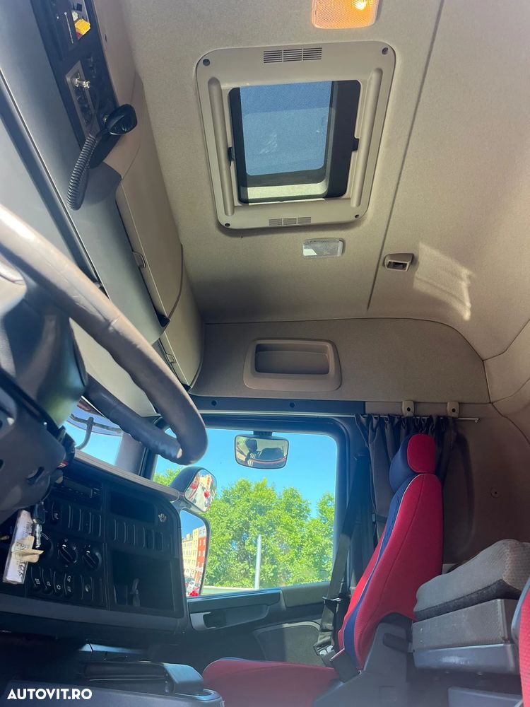 Scania V8 cu 500CP, 2011, 599.690km, 6x2 cu axa liftabila si viratoare, Cutie viteze automata, Anvelope 315/80R22,5 90% bune, Kit basculare, rezervor 600l, goarne, proiectoare, Carte identitate, rulat in Germania, PROMOTIE 28.900 EUR+Tva - 26