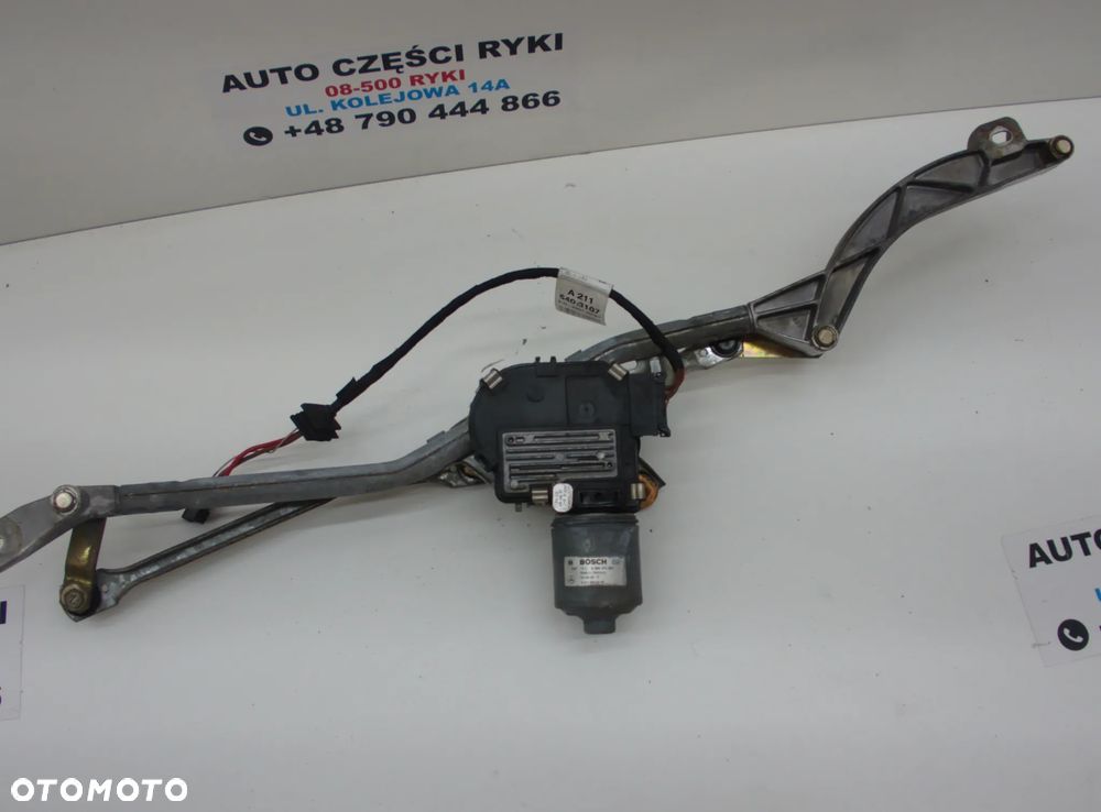 Mercedes klasa E W211 sedan Mechanizm wycieraczek przód części - 5