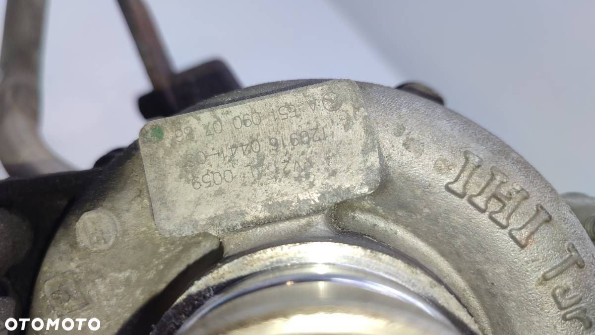 TURBOSPRĘŻARKA TURBINA NASTAWNIK MERCEDES B200 1.8 CDI 136 A6510900786 - 3