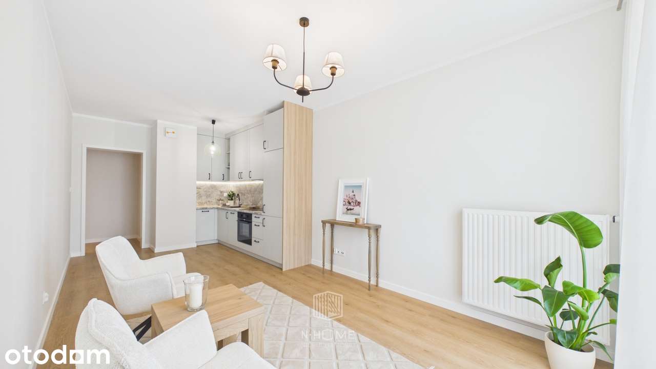 NOWE / WYKOŃCZONE / WYSOKI STANDARD / 43,53m²