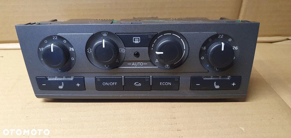 Panel nawiewu klimatyzacji klimatronic Audi A6 C6 4F1820043N 4F0910043 - 1