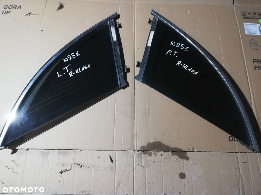 Szyba karoseryjna tylna tył lewa prawa Mercedes W251 R-klasa