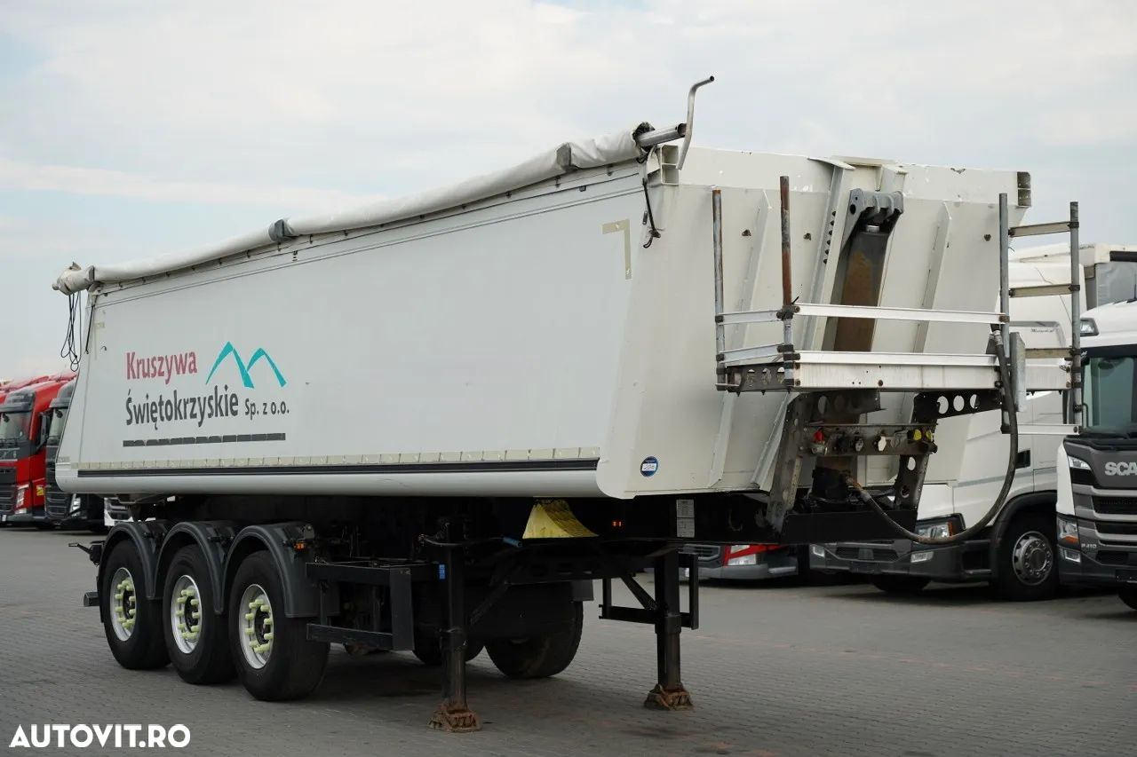 Schmitz Cargobull / BASCULATOR / ALUMINIU / AXE RIDICATIVE / AXE SAF / CONTRACT DE SERVICE POST-SERVICE - 1