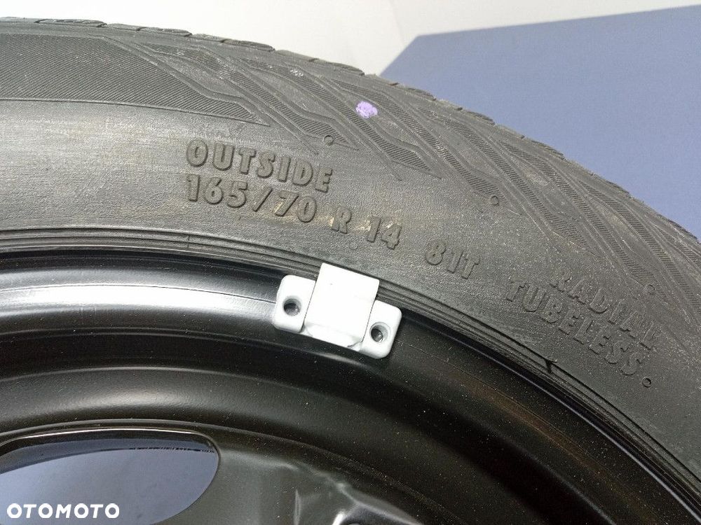 SEAT 4 IV 15- VW, SKODA  KOŁO DOJAZDOWE  5JX14 165/70 R14 81T  600601027AC - 5